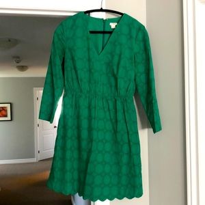 J. Crew size 2 cotton eyelet dress.